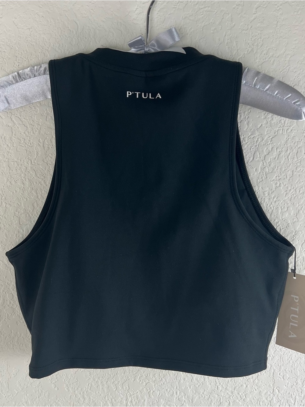 P'Tula Henley Crop Top - Picture 5 of 11